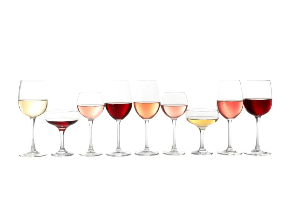 Main White Wine Glass Styles